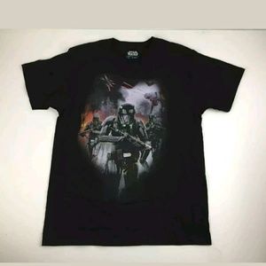 Mens Large Star Wars Graphic T Shirt